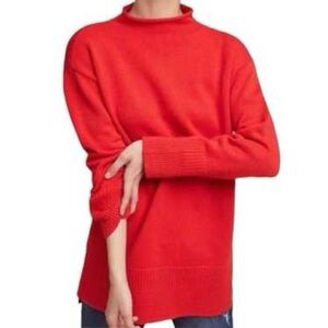 ANTHROPOLOGIE MOTH | saskia mock neck | size xs